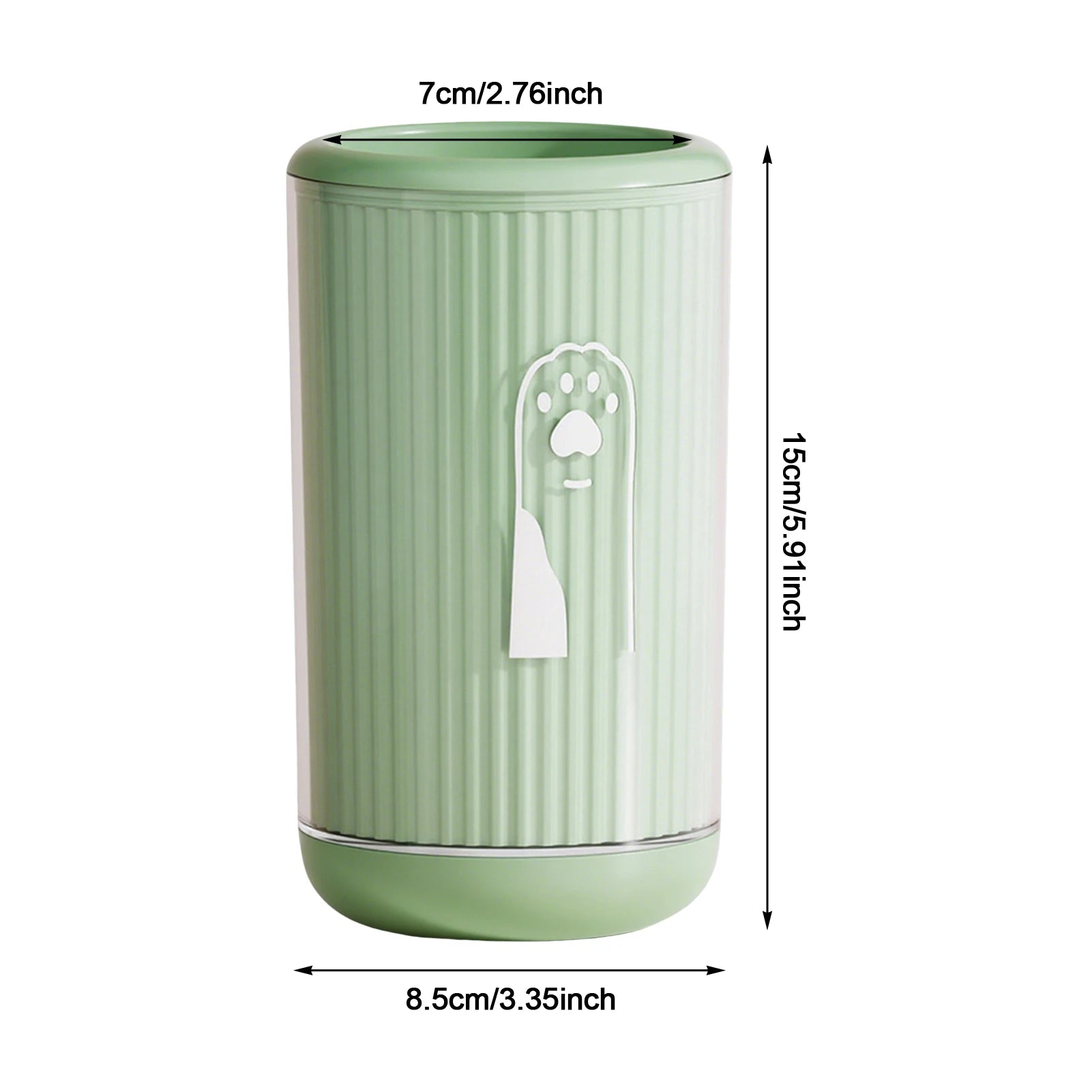 PawClean Pro — Portable Dog Paw Washer Cup with Soft Silicone Bristles