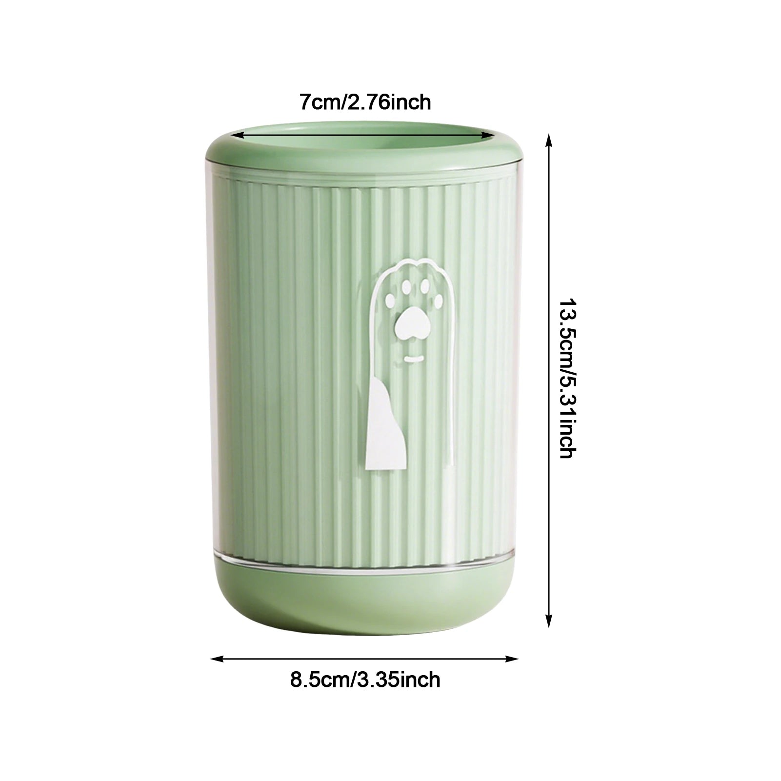 PawClean Pro — Portable Dog Paw Washer Cup with Soft Silicone Bristles