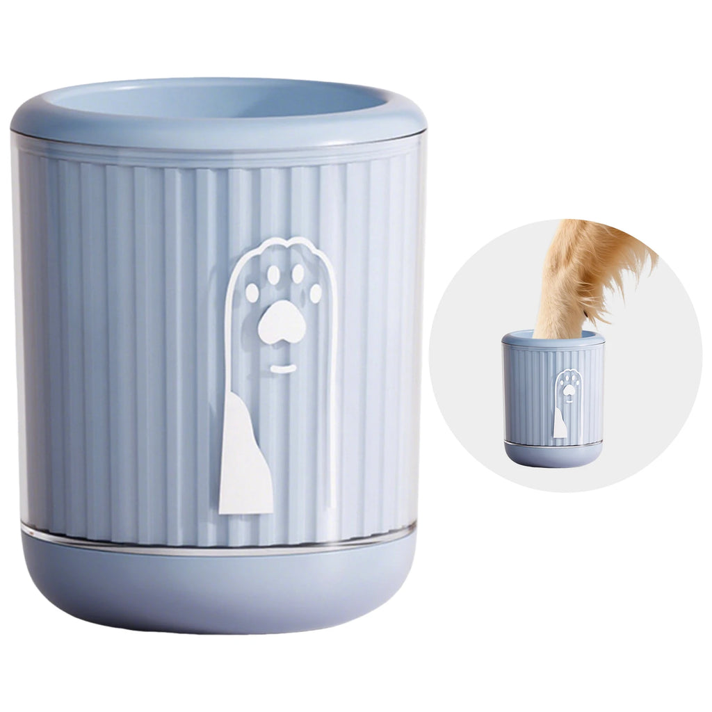 PawClean Pro — Portable Dog Paw Washer Cup with Soft Silicone Bristles