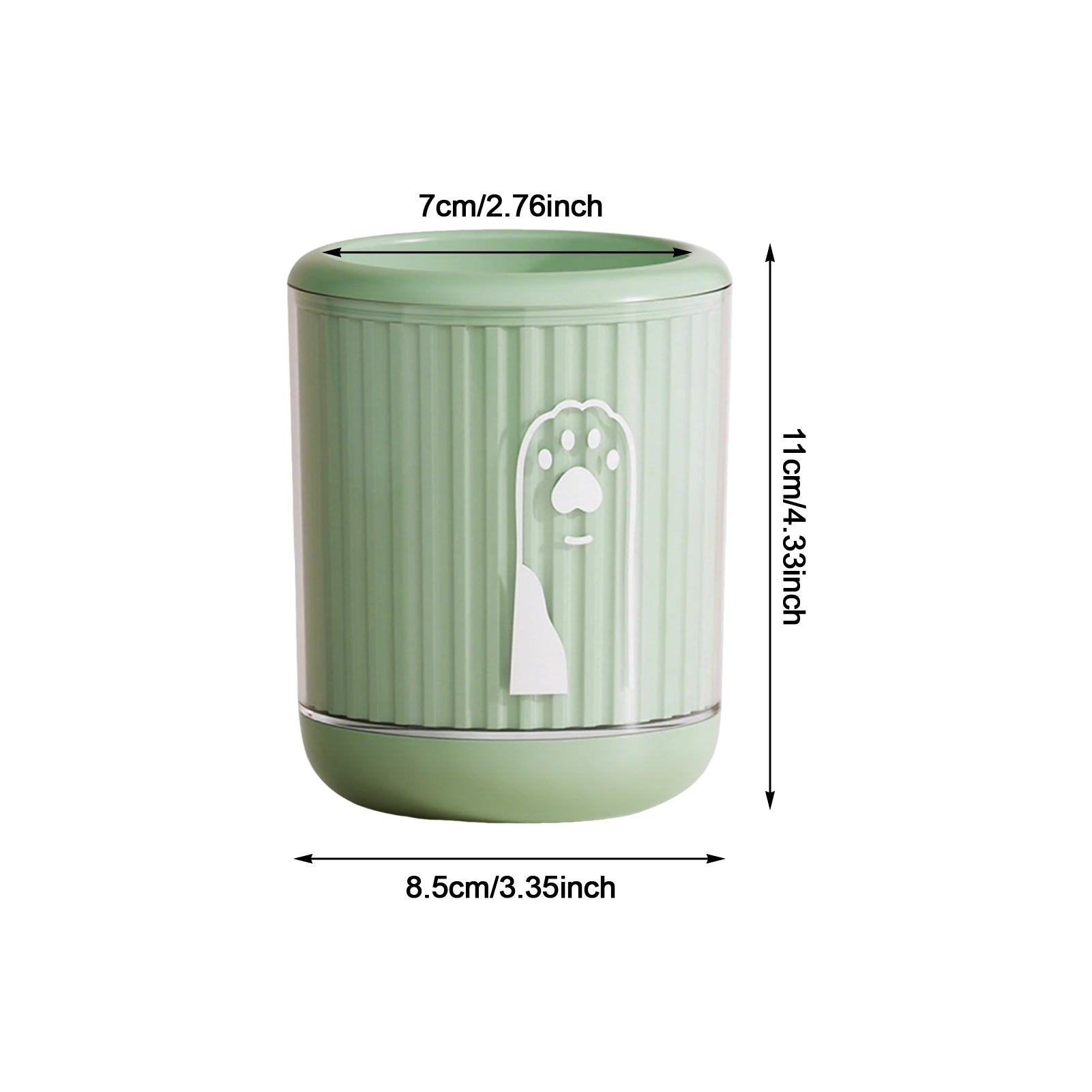 PawClean Pro — Portable Dog Paw Washer Cup with Soft Silicone Bristles