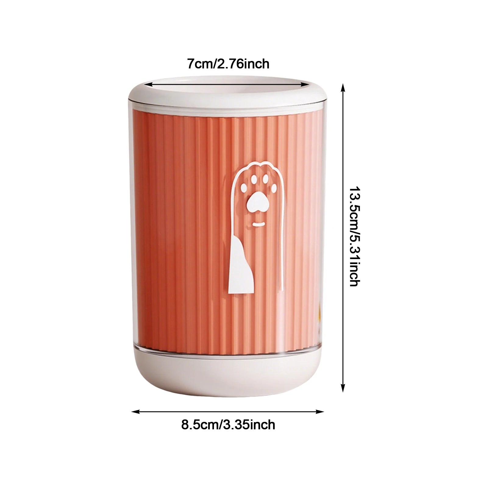 PawClean Pro — Portable Dog Paw Washer Cup with Soft Silicone Bristles