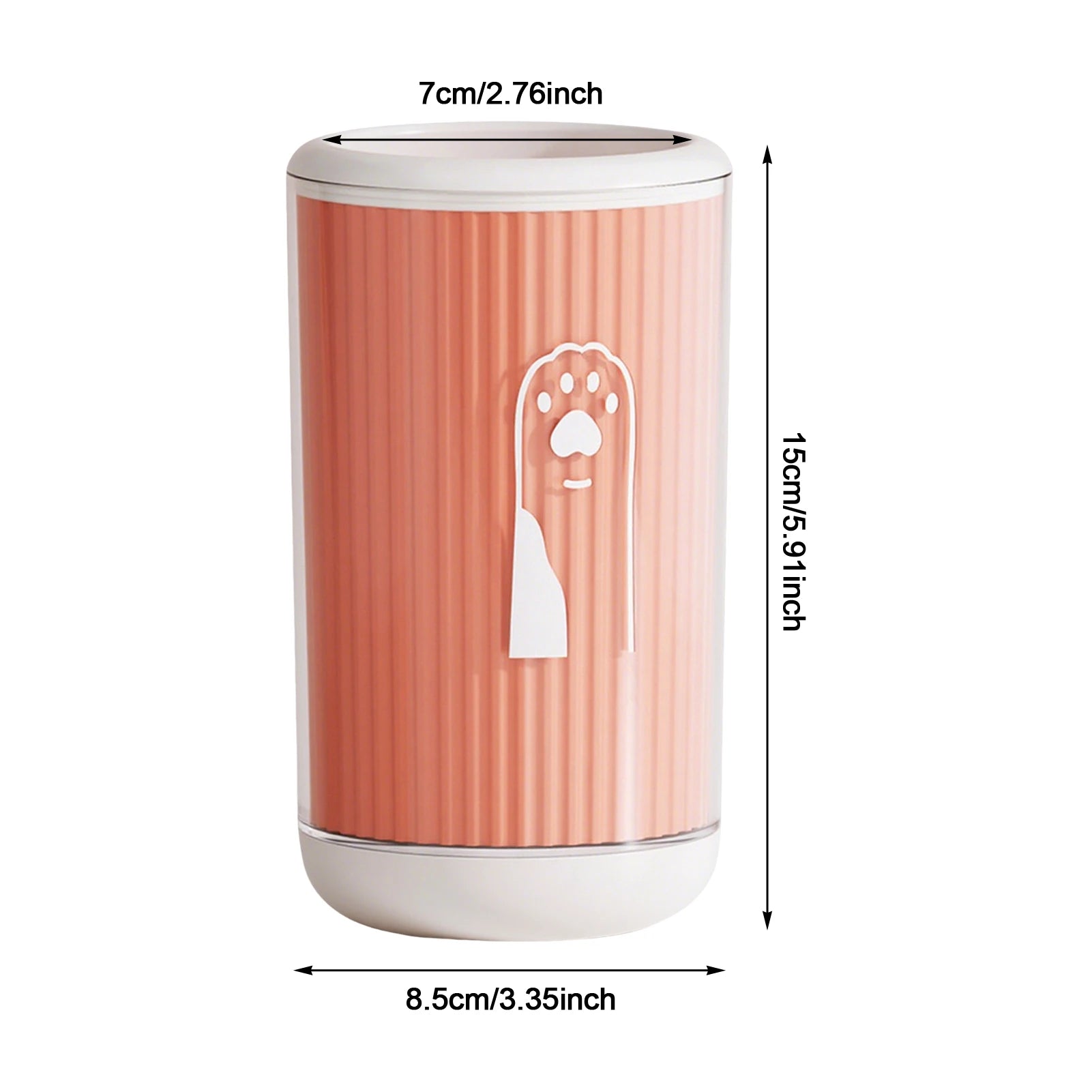 PawClean Pro — Portable Dog Paw Washer Cup with Soft Silicone Bristles