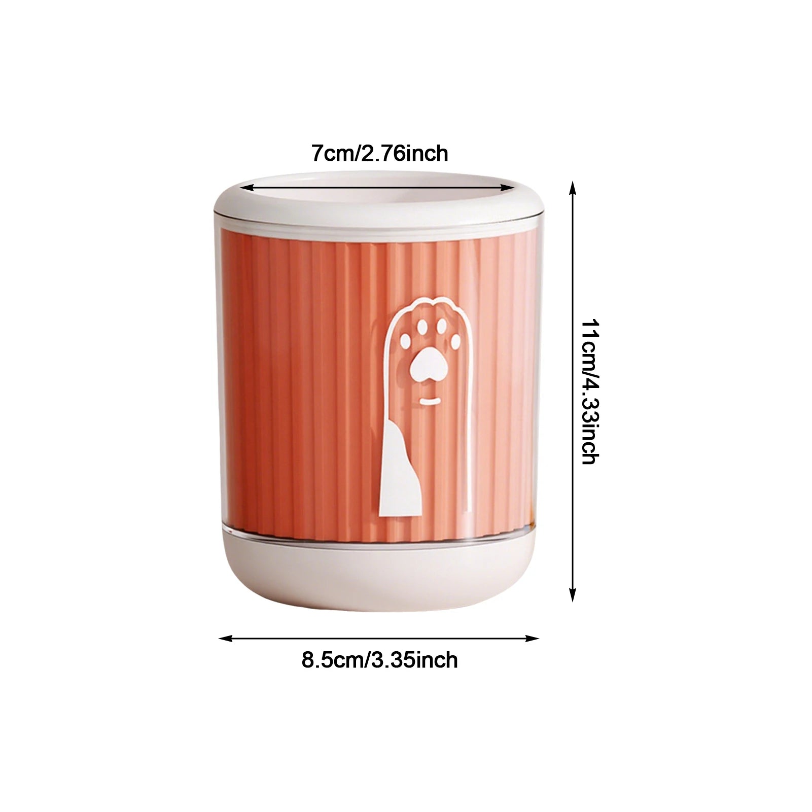 PawClean Pro — Portable Dog Paw Washer Cup with Soft Silicone Bristles