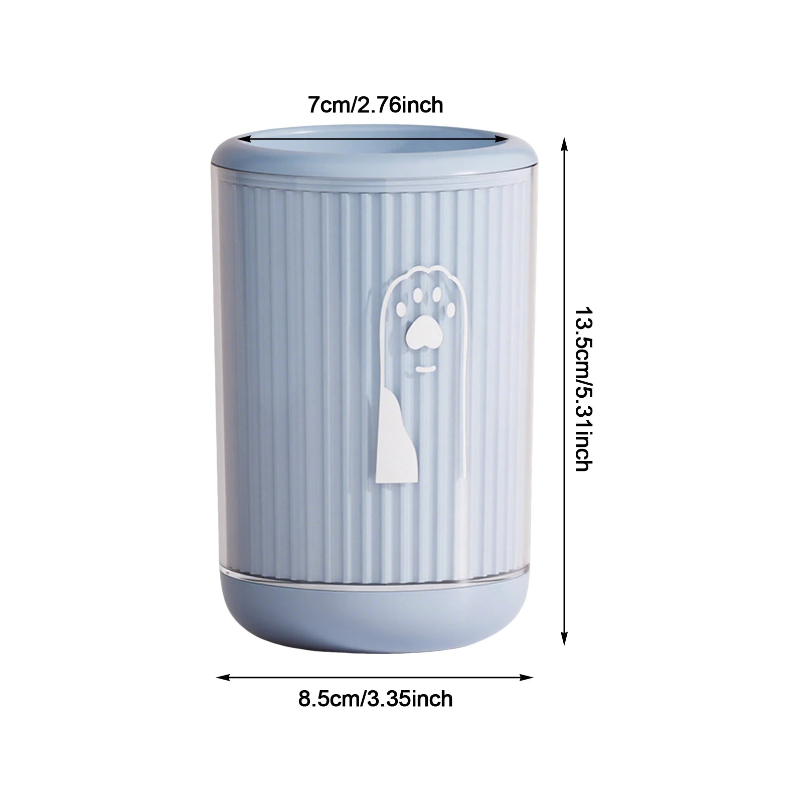 PawClean Pro — Portable Dog Paw Washer Cup with Soft Silicone Bristles